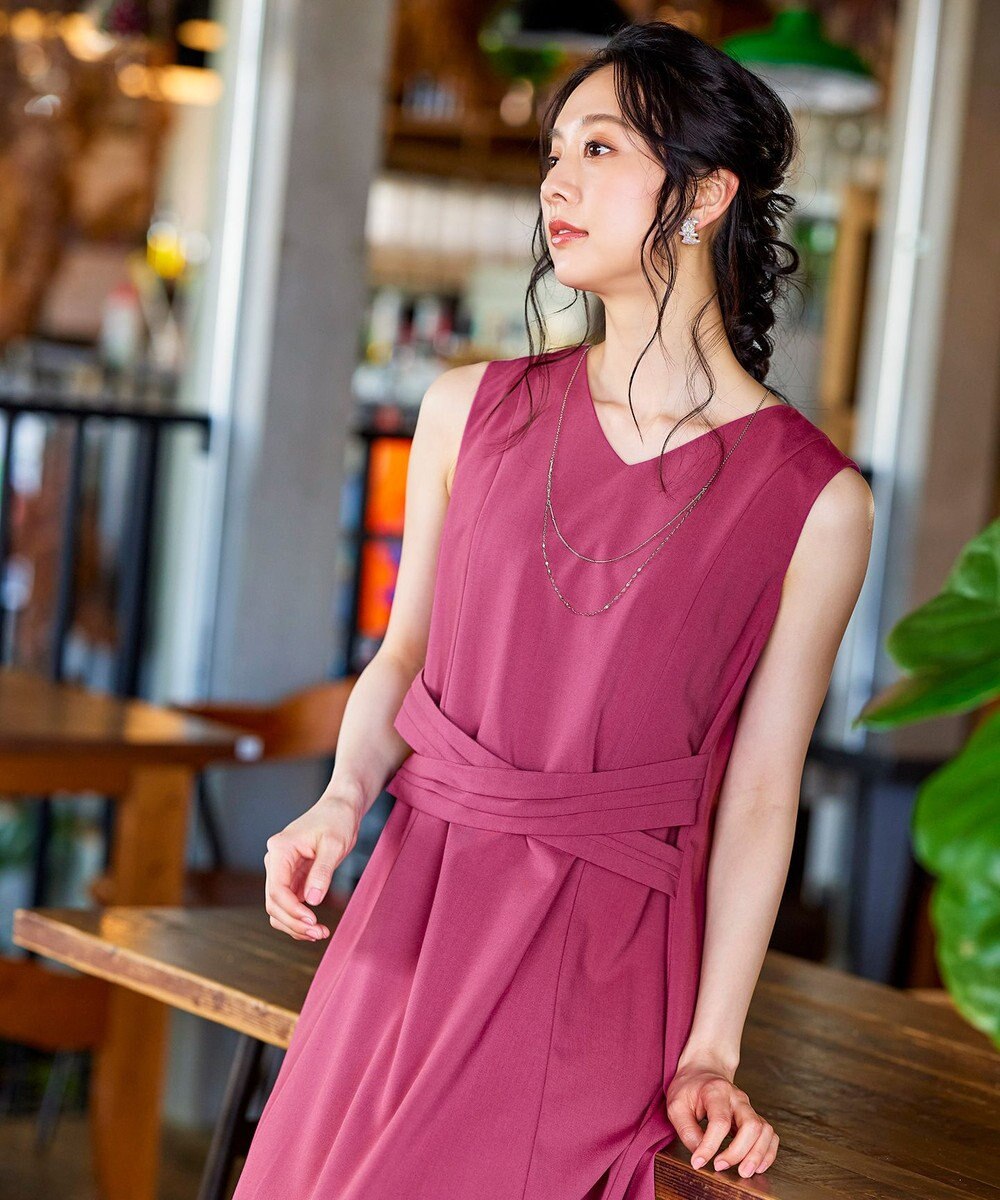 Tiaclasse 【安田美沙子さん  小倉優子さん着用・日本製】大人可愛い2連風チェーンネックレス 