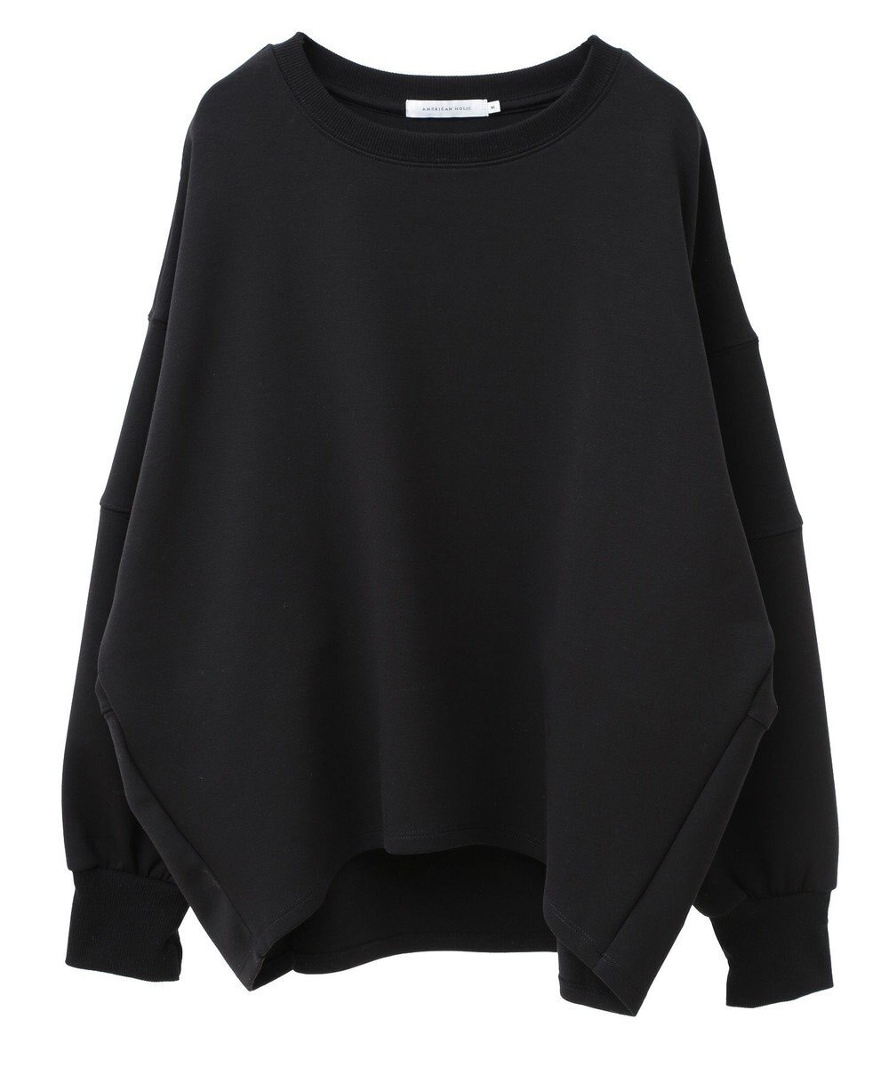AMERICAN HOLIC 袖タックコクーンポンチプルオーバー 