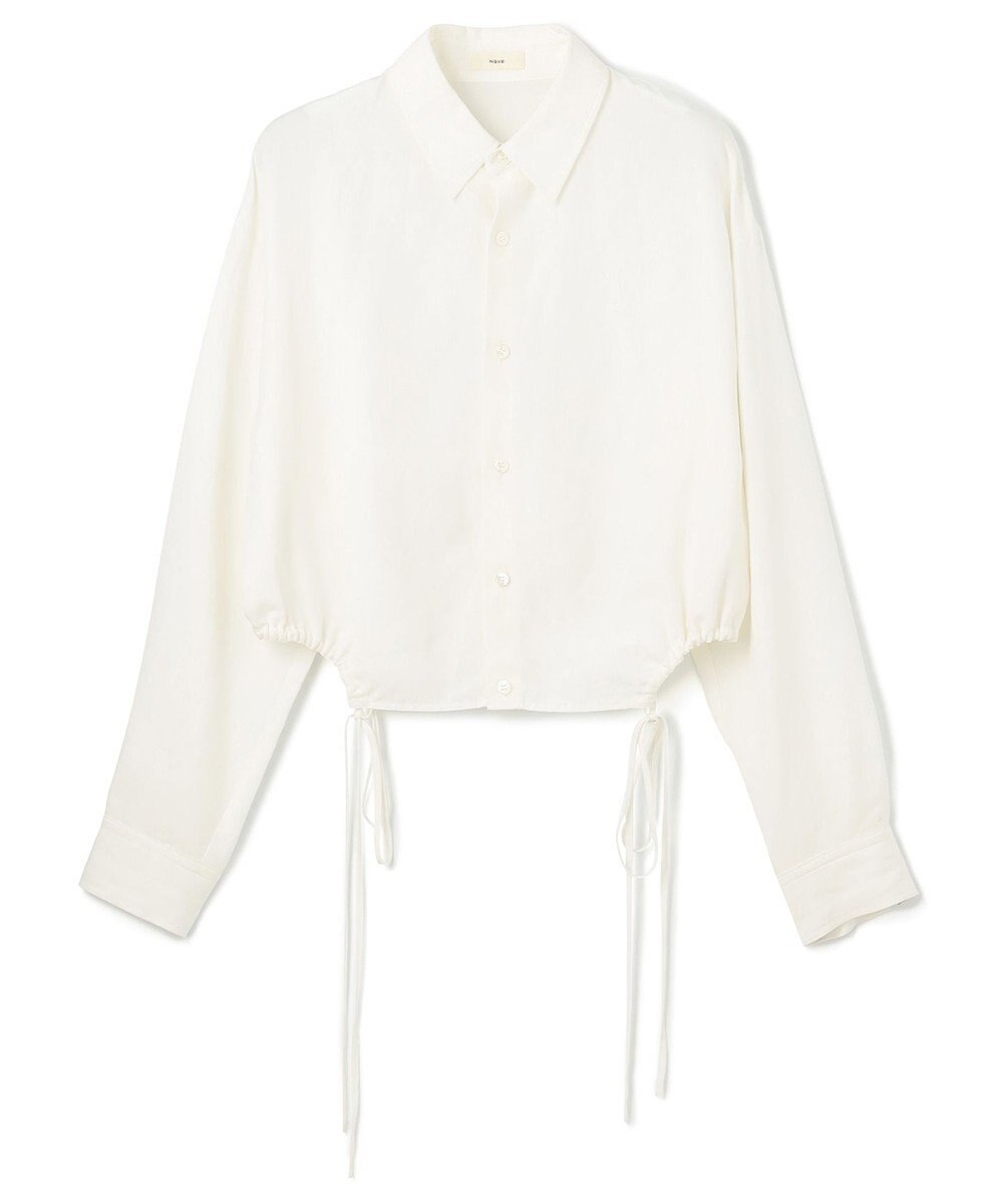 NAVE 【Nave・セットアップ可】ヴィスコースリネン シャツ 