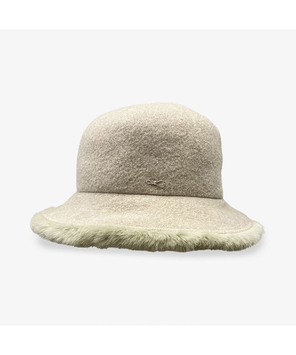 林八百吉商店 un chapeau ファー付きセーラー 