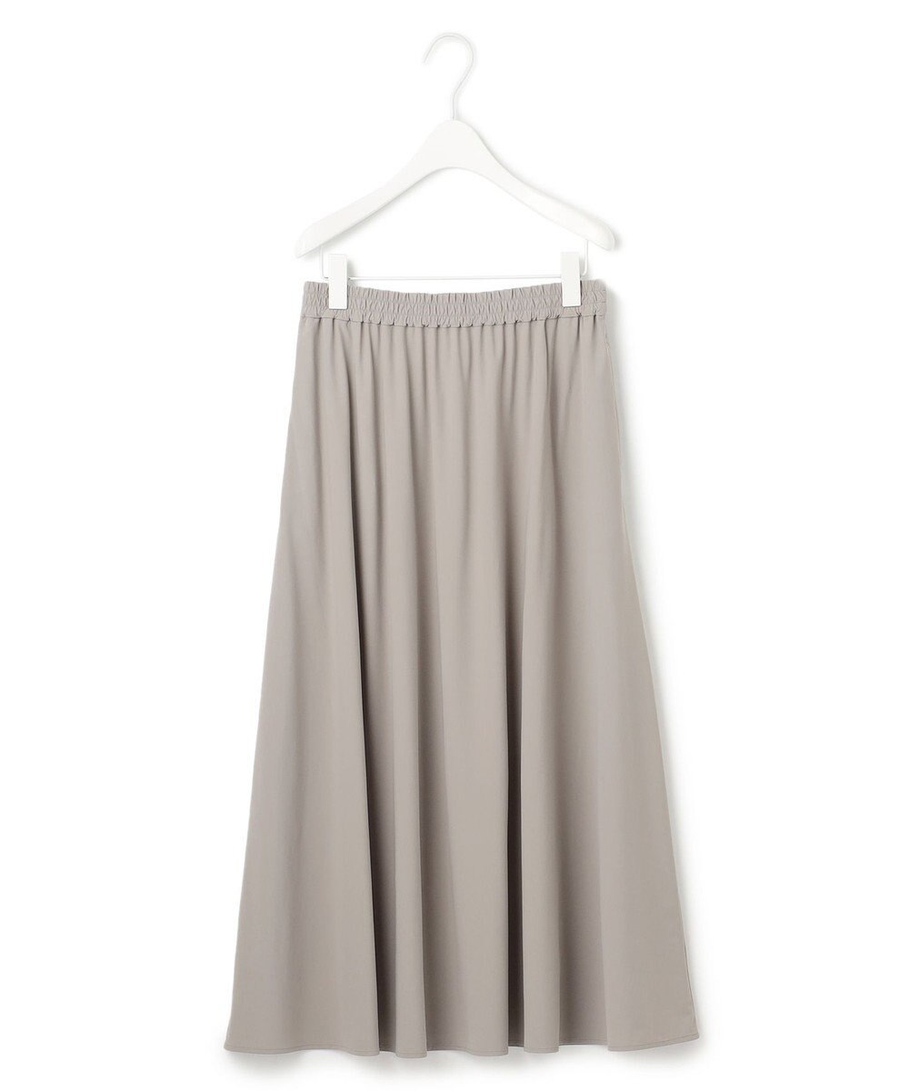 ICB 【接触冷感・UVカット・速乾・洗える】マットスキューバ フレアスカート 