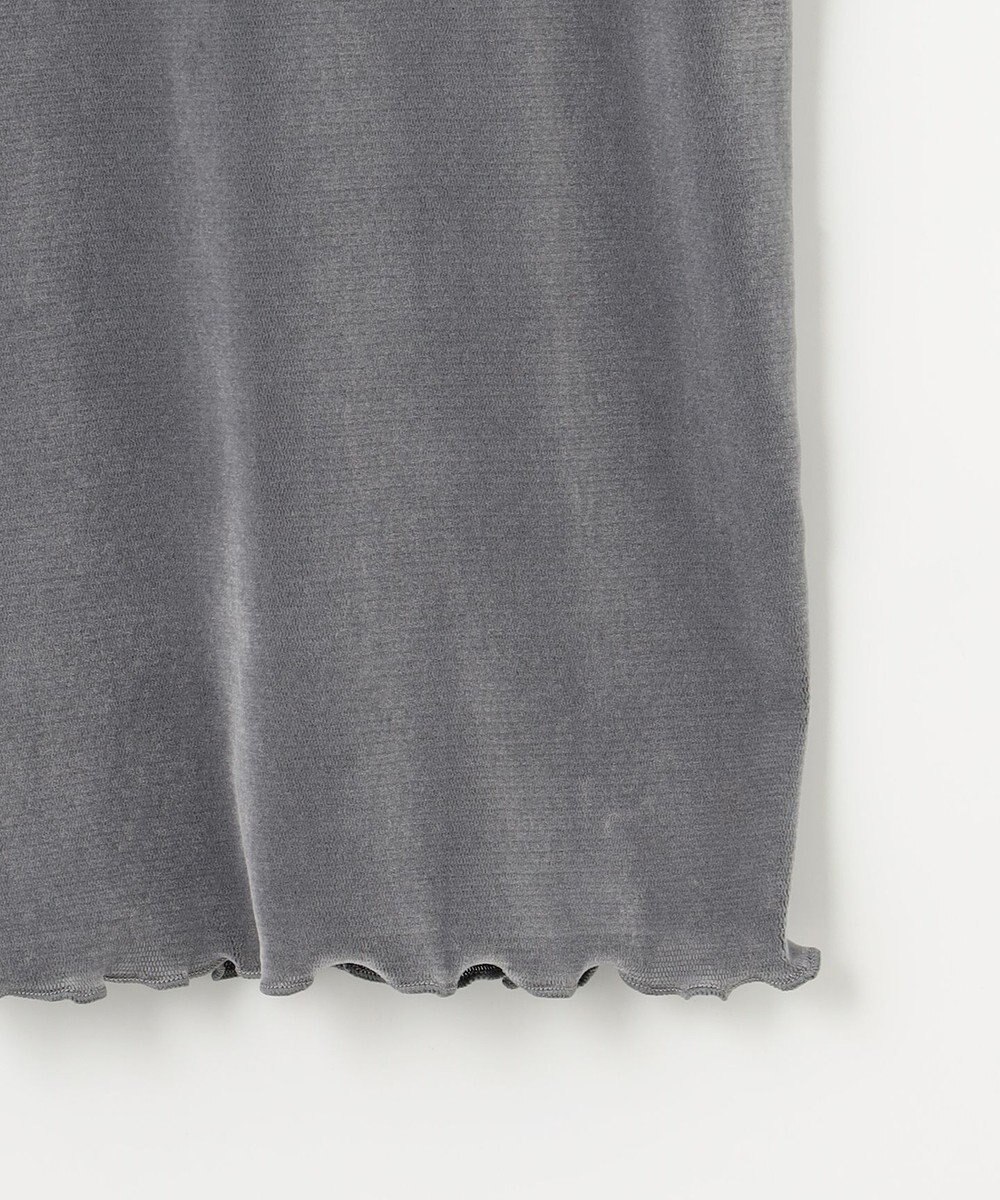 Feroux 【洗える】ベロア ハイネックトップス 