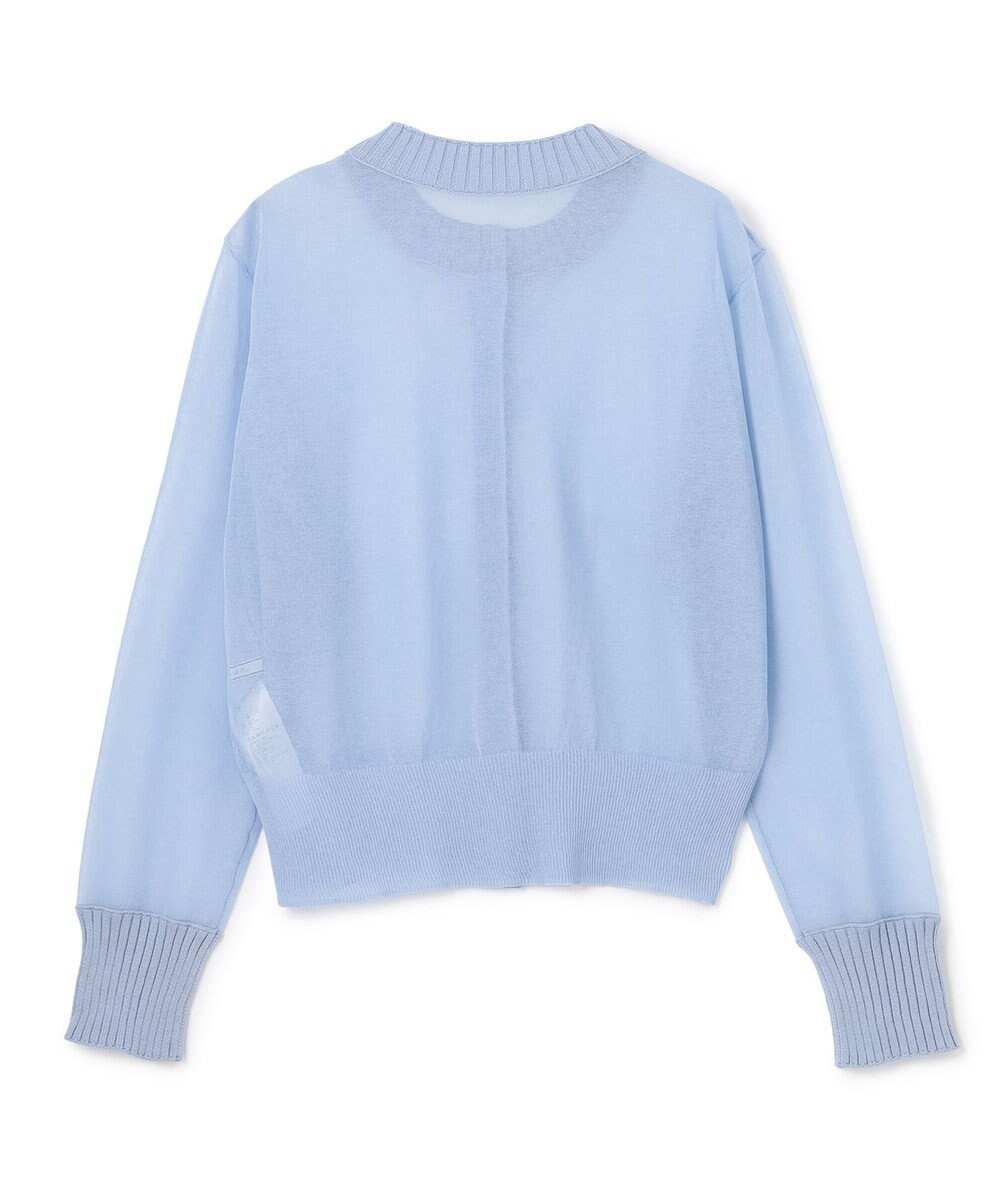 BEIGE， PYRRHOT / シアーコンビ リブカーディガン 