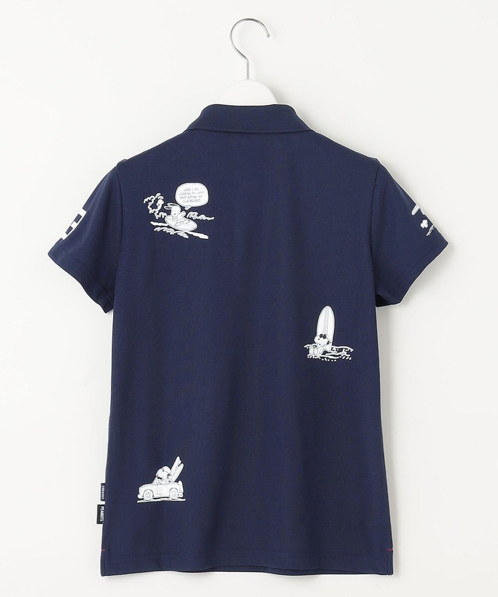 23区GOLF 【PEANUTS】【WOMEN】スヌーピーコラボ 半袖ポロシャツ 