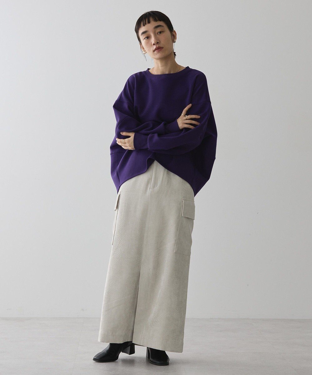 AMERICAN HOLIC 袖タックコクーンポンチプルオーバー 