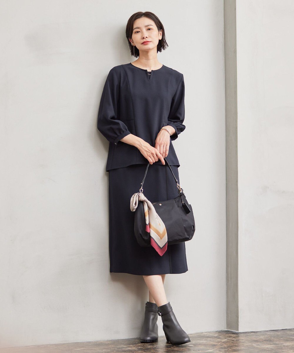 J.PRESS LADIES 【WEB限定】3way チャーム付き パール イヤカフ リング 