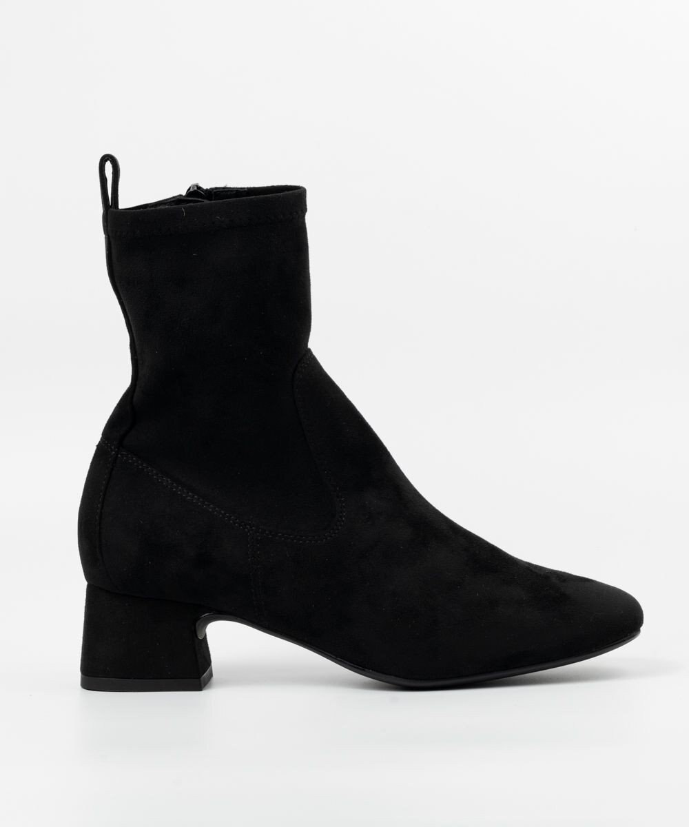 BONTRE 【UNISA/ウニサ】ショートヒールストレッチブーツ 