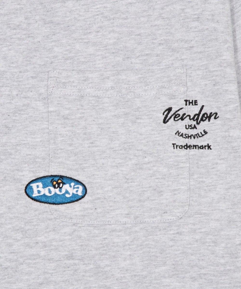 WEGO ポケット刺繍BIG　T（長袖） 