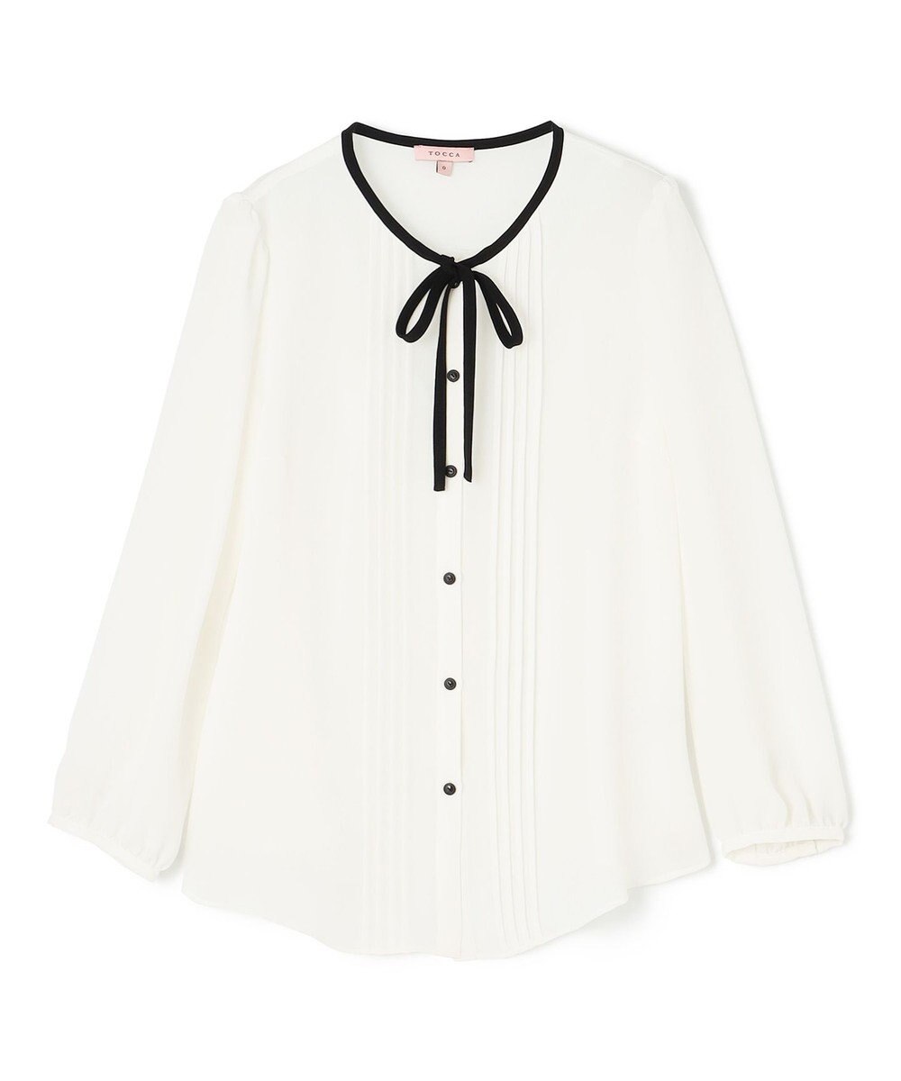 TOCCA 【消臭・洗える】PROMISE RIBBON ブラウス 