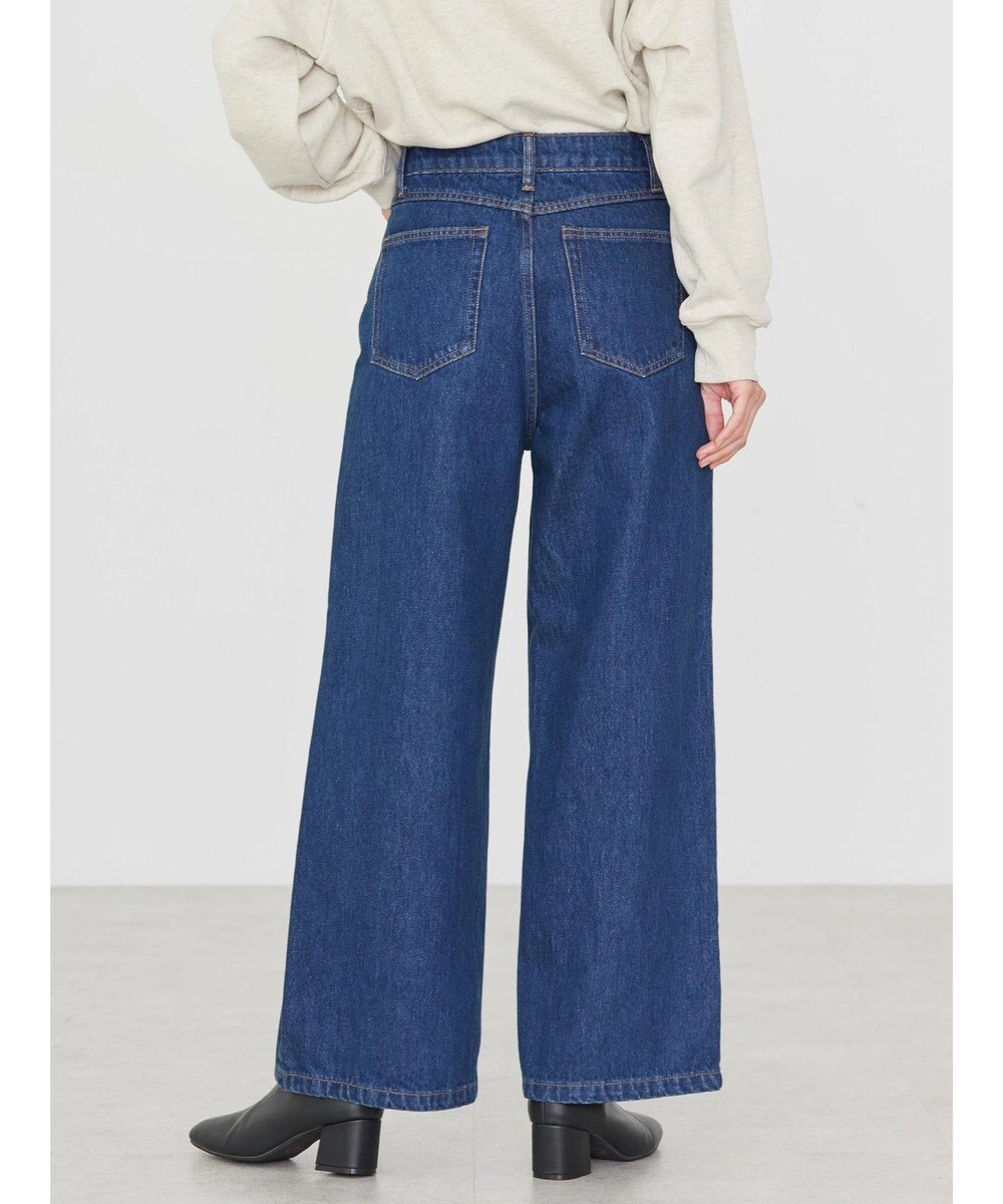 AMERICAN HOLIC フロントタックワイドデニム 