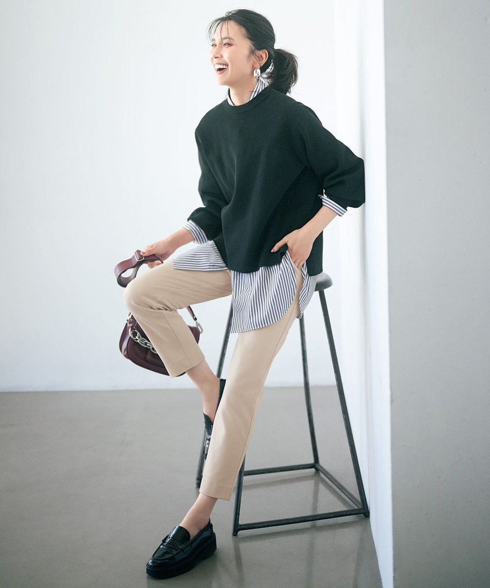 UNFILO 【抗菌防臭】イージーケア オーバー シャツ 