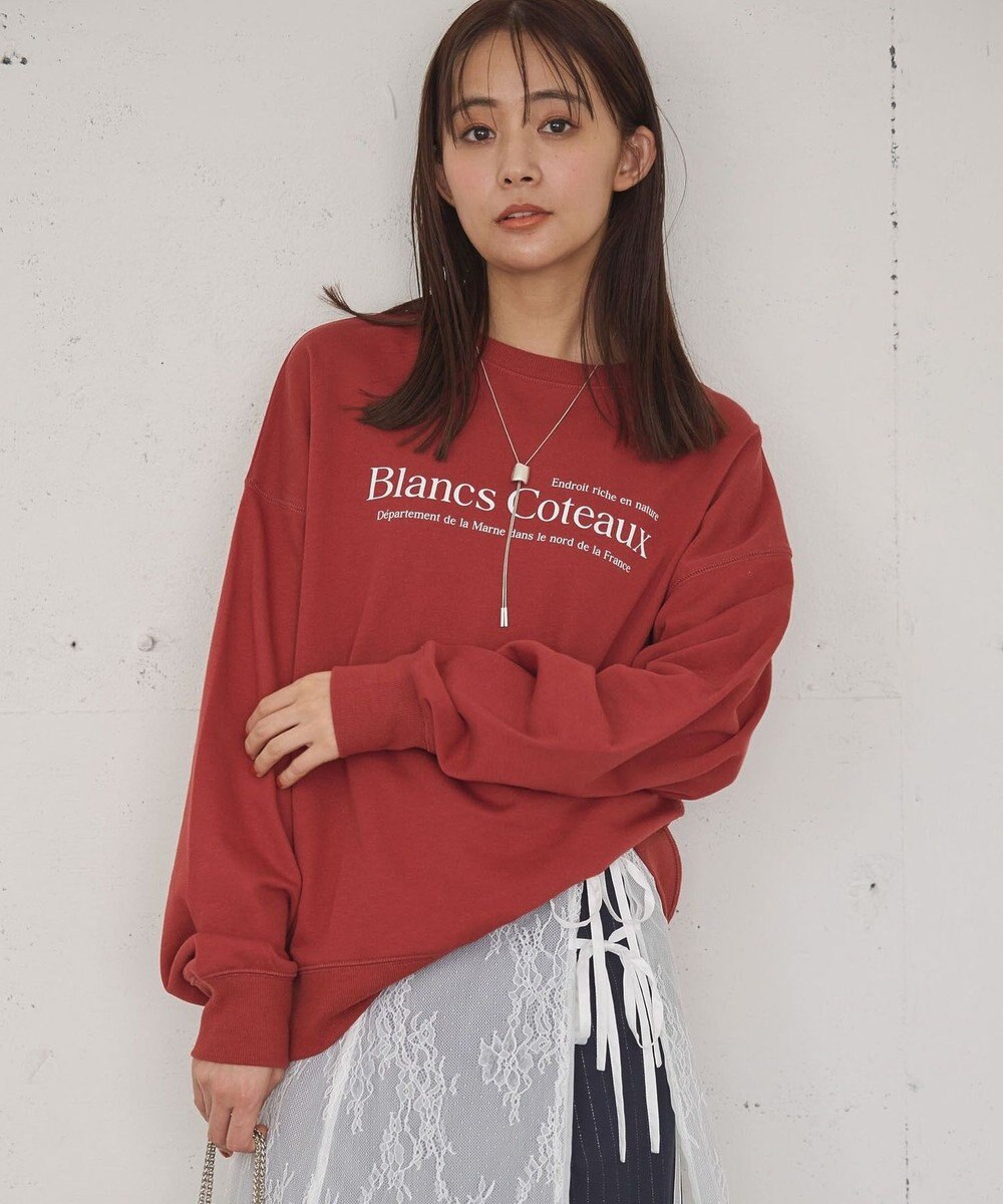 Green Parks アソートロゴミニ裏毛プルオーバー 