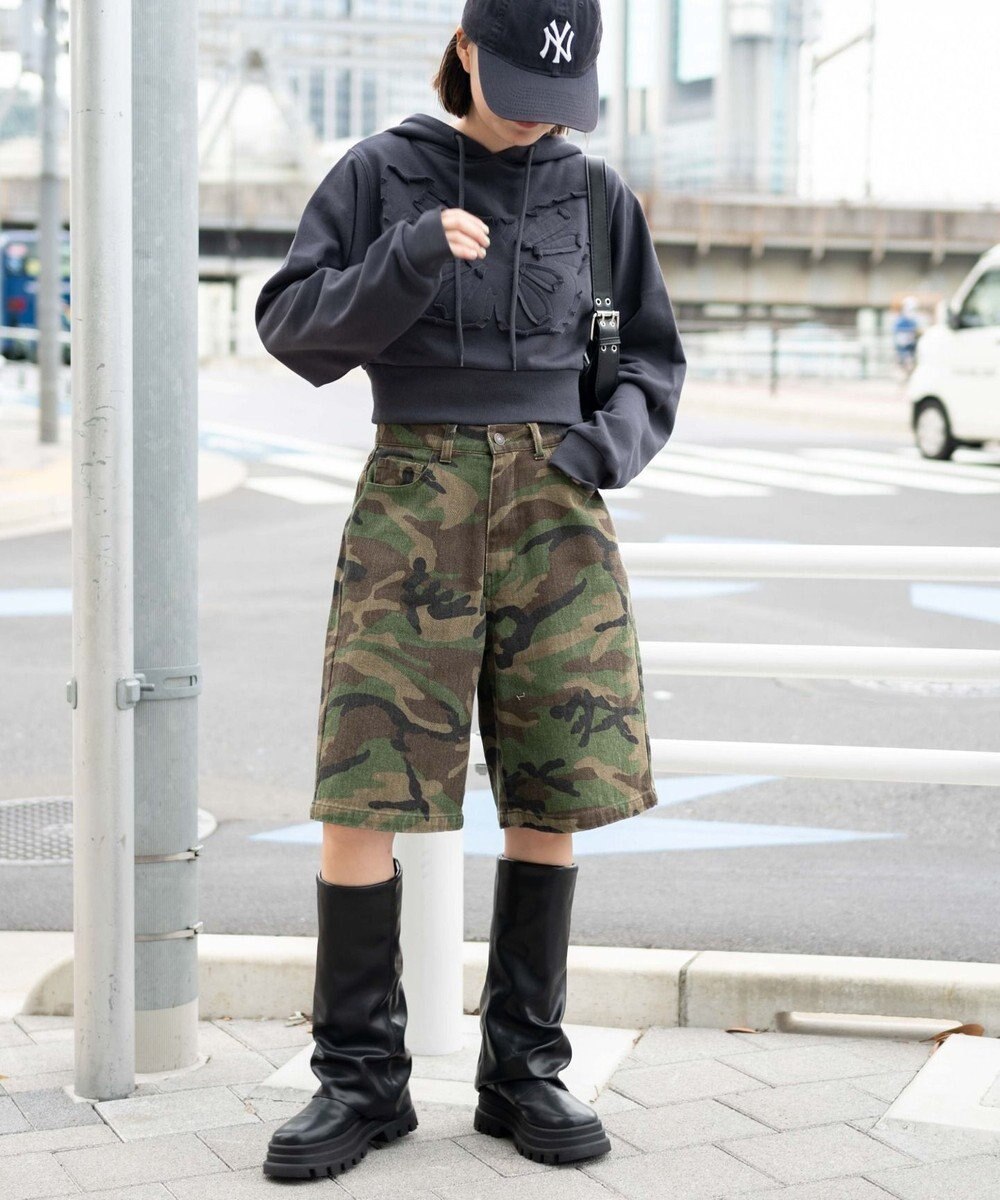 WEGO バタフライプルパーカー 