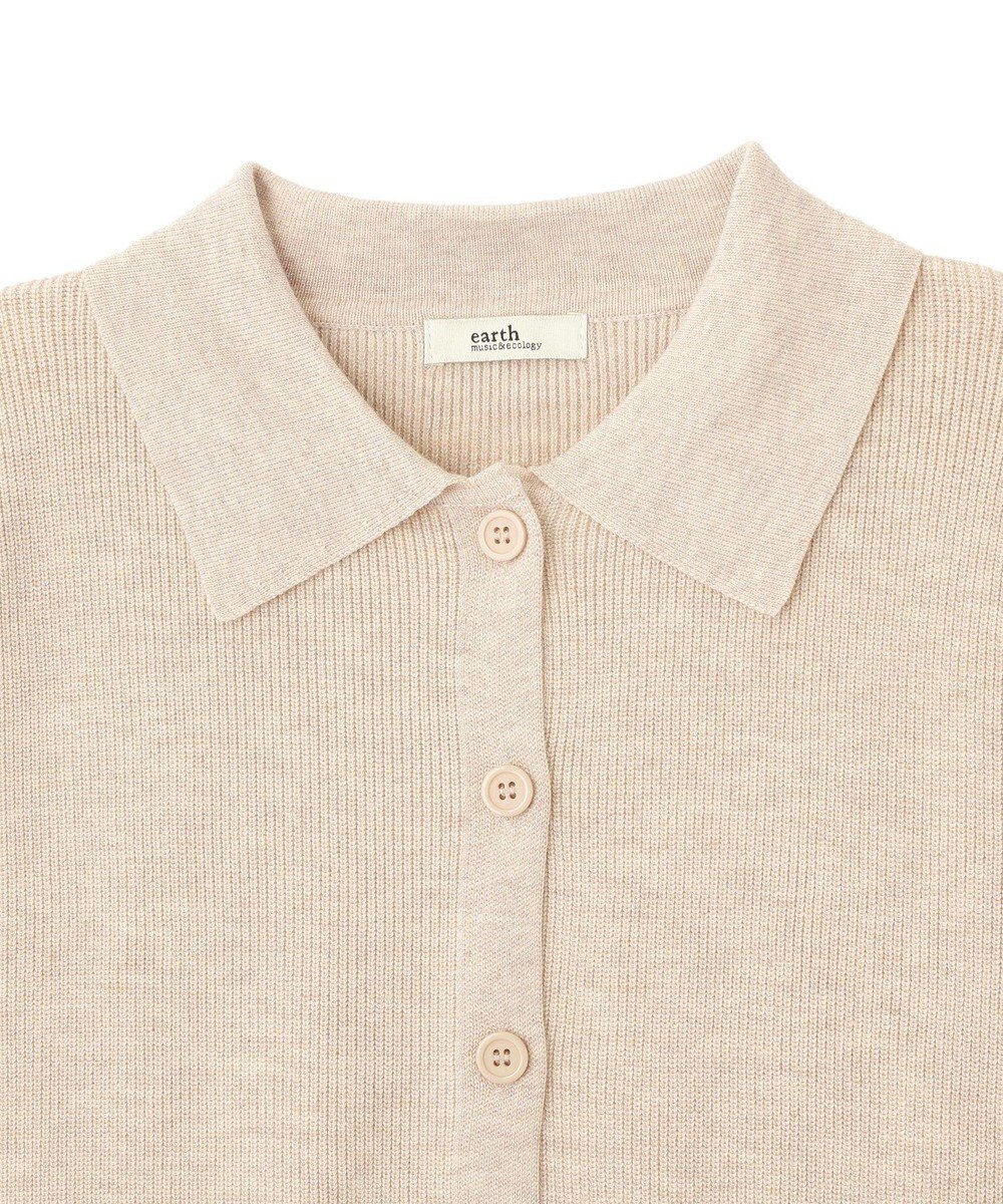 earth music&ecology 【2点SET】襟付きニットアンサンブル 