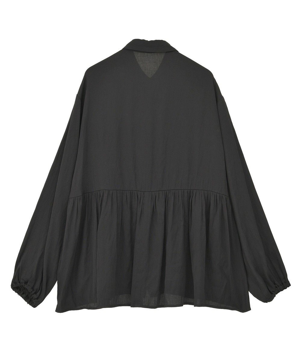 AMERICAN HOLIC サテンティアードブラウス 