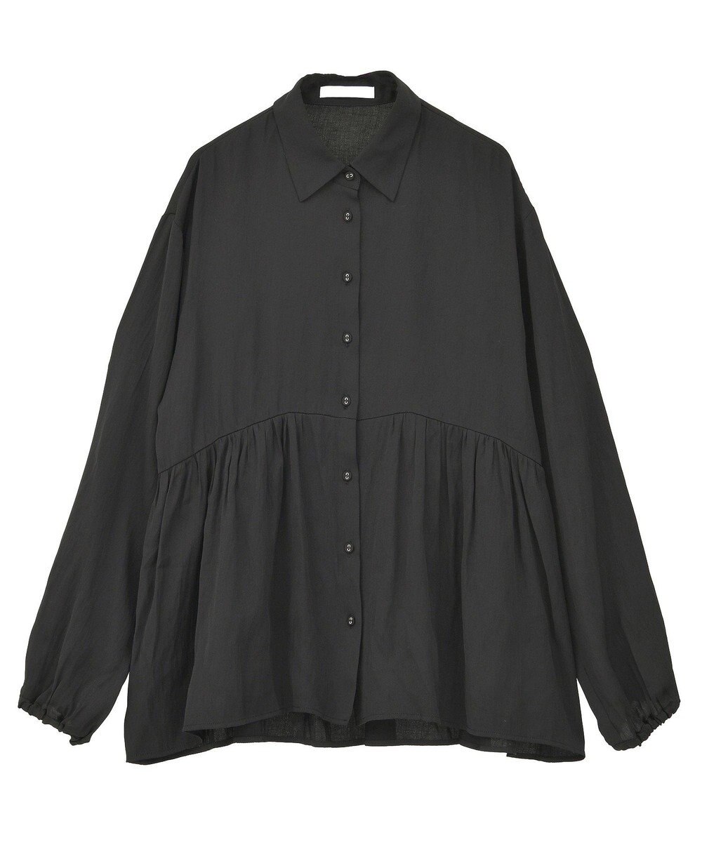 AMERICAN HOLIC サテンティアードブラウス 