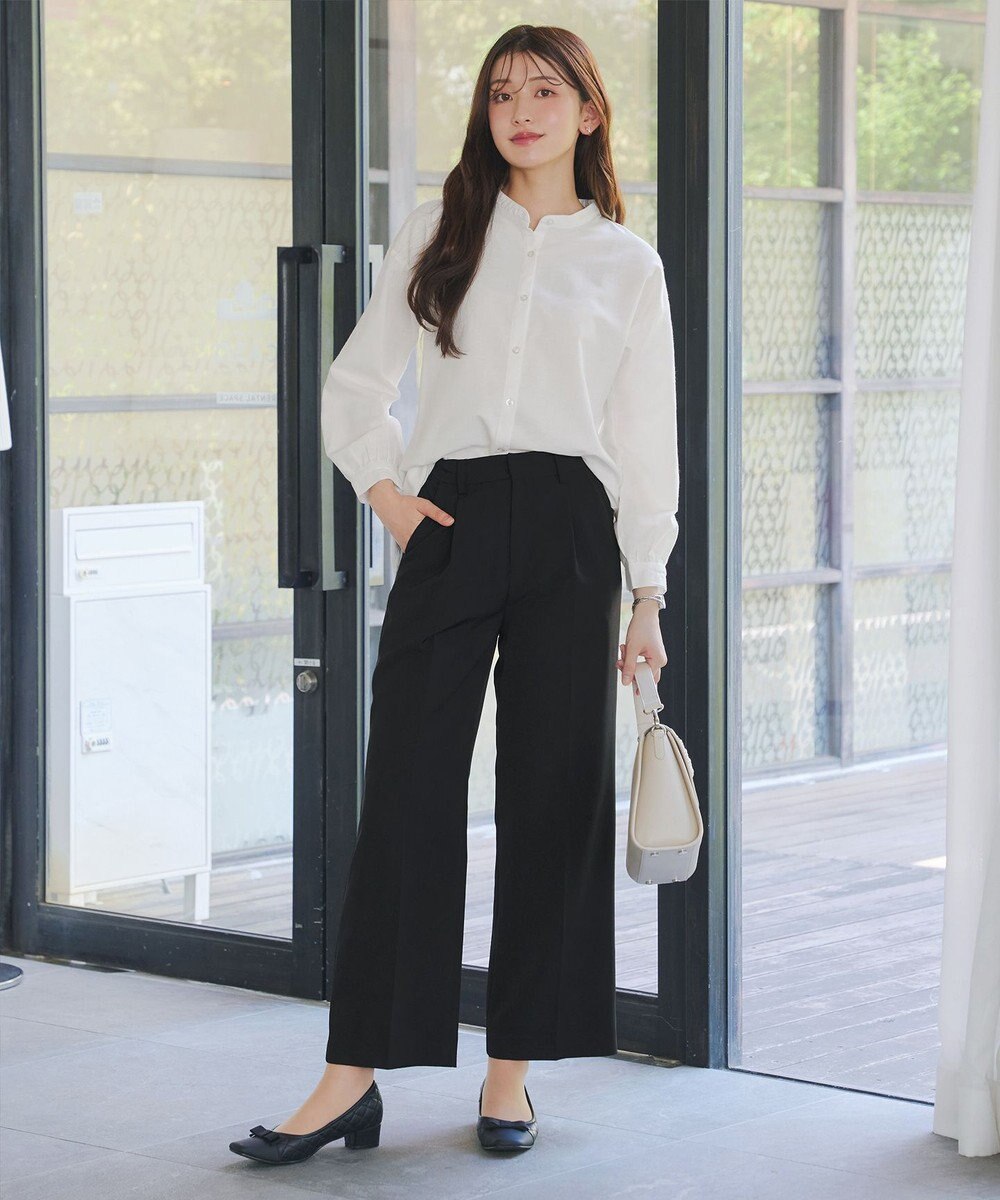 Tiaclasse 【2点セット】ニットベスト＋起毛シャツ 