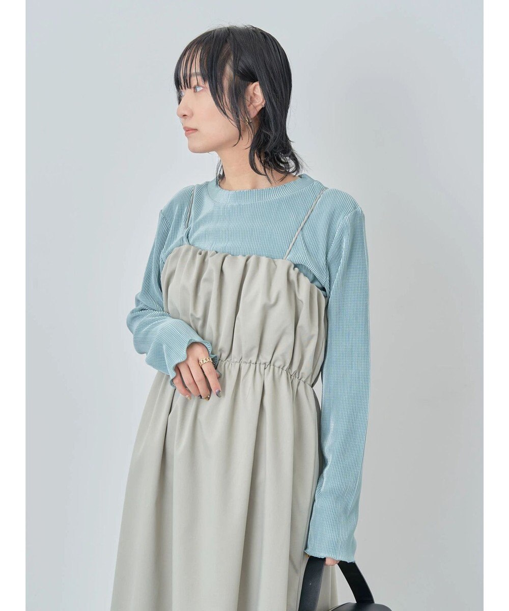 Green Parks ミニプリーツプルオーバー 