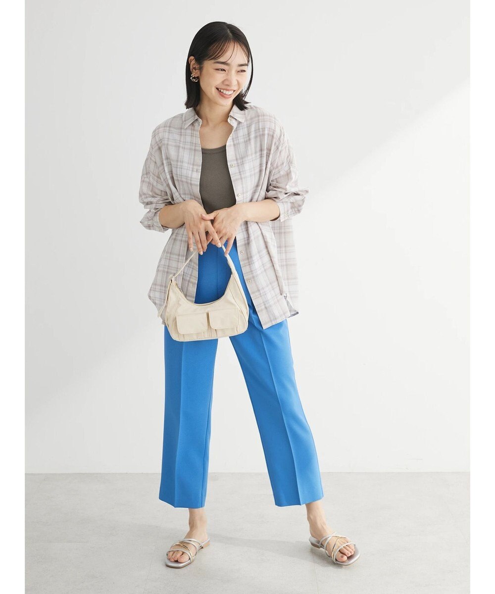 Green Parks リネンレーヨン２ｗａｙシャツ 