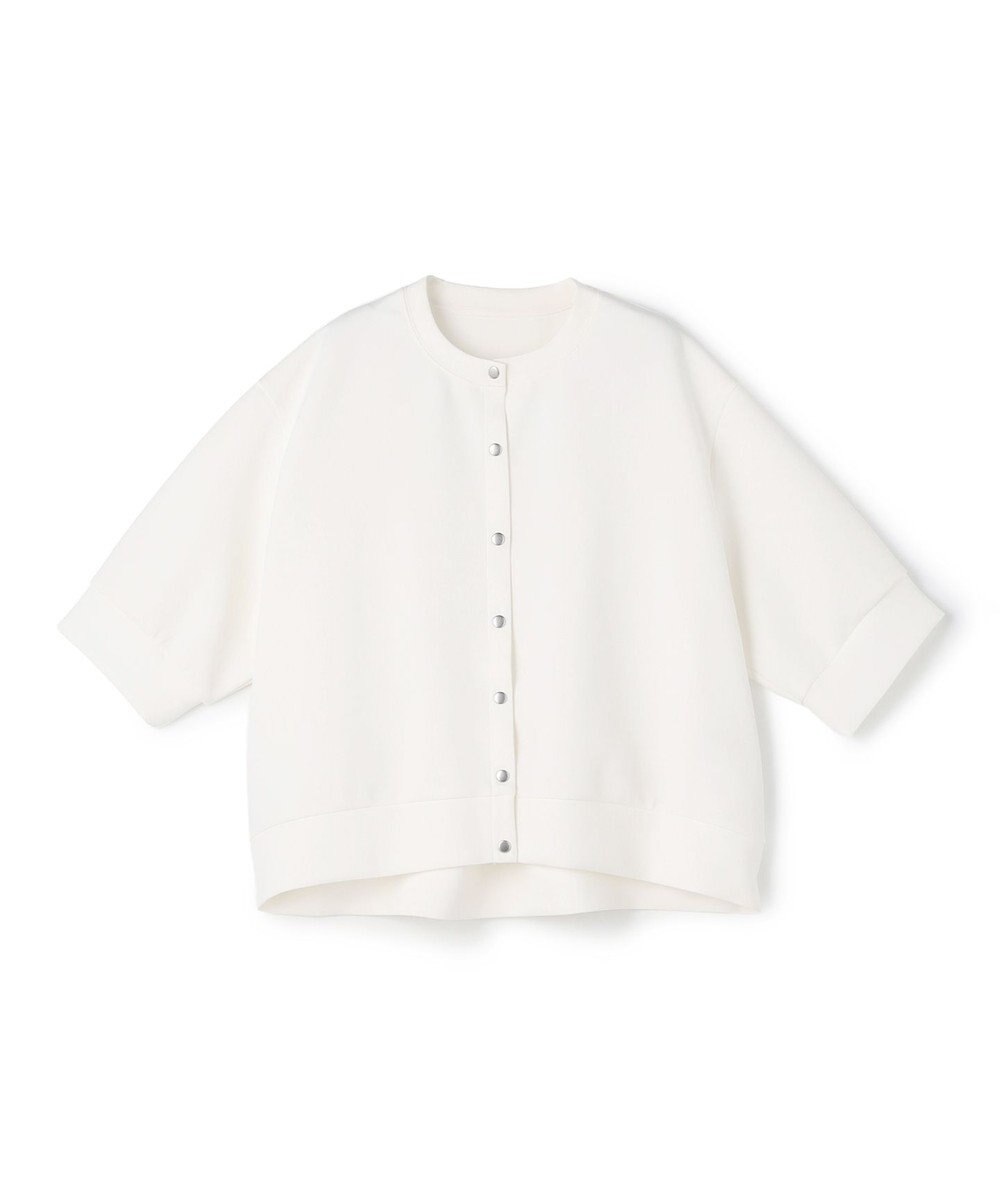 UNFILO 【VERY掲載】BEAUTY FORM JERSEY light スナップカーディガン 