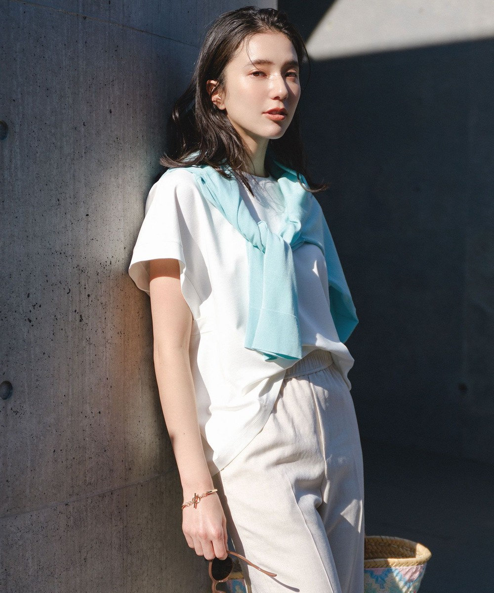 UNFILO L 【一部店舗限定カラー】BEAUTY FORM-T コクーンTシャツ 