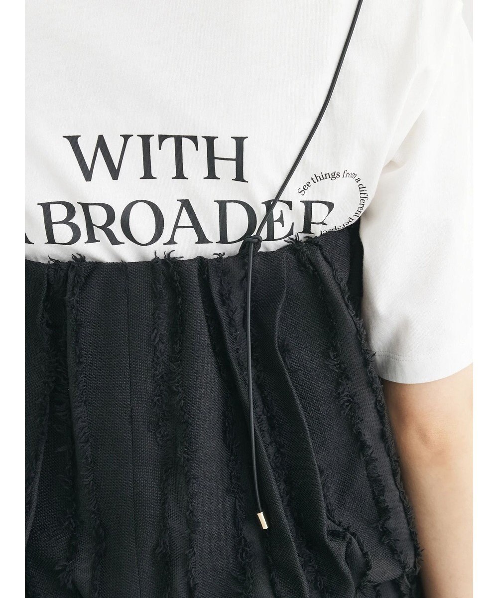 Green Parks ・ＡＮＤ　ＳＥＡＲＣＨフリンジストライプバルーンキャミ 