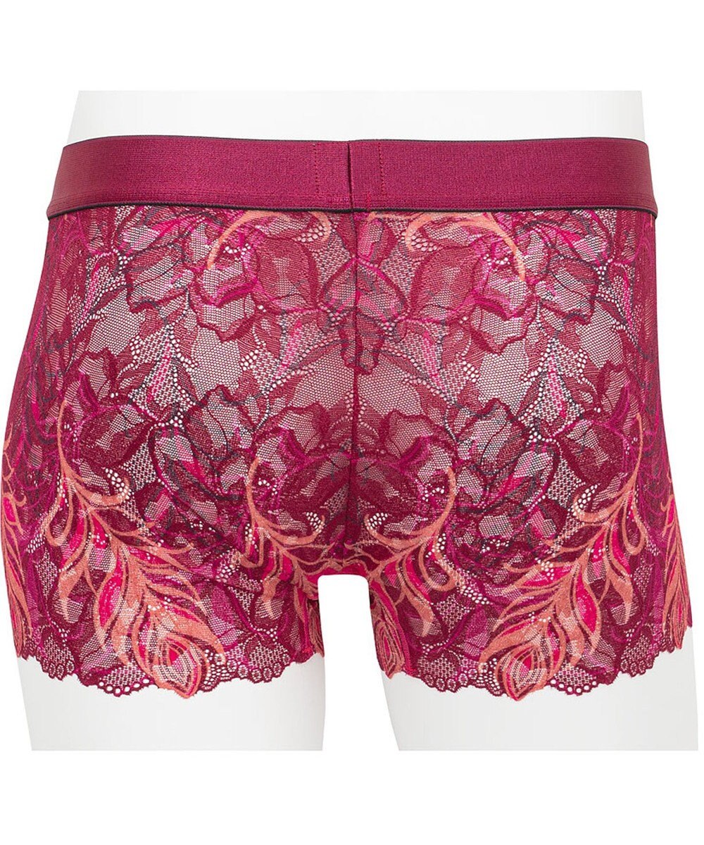 WACOAL MEN WACOAL MEN 【レースボクサー】 ボクサーパンツ フロント快適グラマラス 通気性 スカラ始末(裾部分) 前閉じ レース 下着 メンズ WT3826 /ワコールメン 