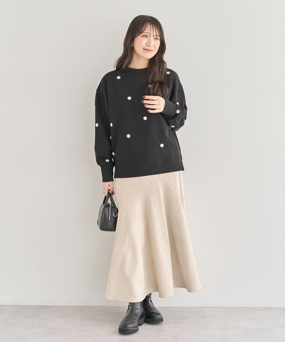 Green Parks ・ＥＬＥＮＣＡＲＥ　ＤＵＥ　スエードポンチフレアスカー 