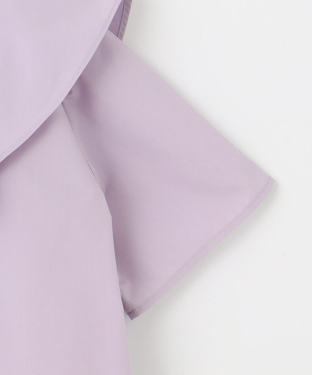 組曲 KIDS 【150-160㎝】パピヨンラッフル ブラウス 