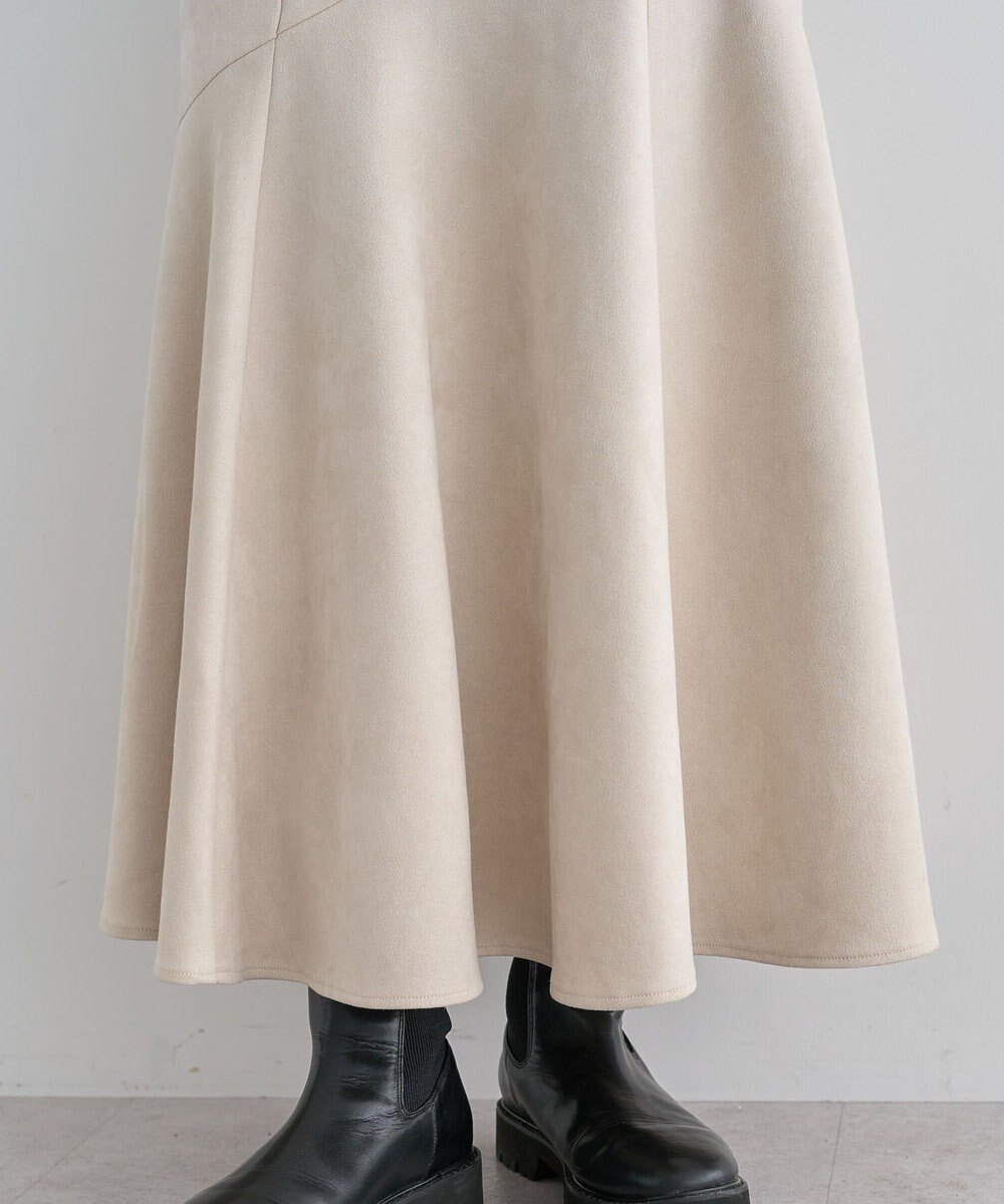 Green Parks ・ＥＬＥＮＣＡＲＥ　ＤＵＥ　スエードポンチフレアスカー 