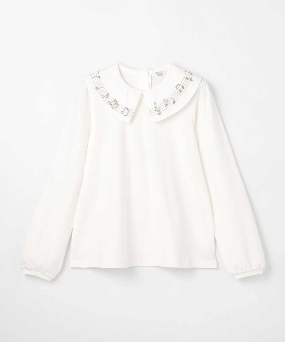 ANY KIDS 音符＆鍵盤デザインブラウス 
