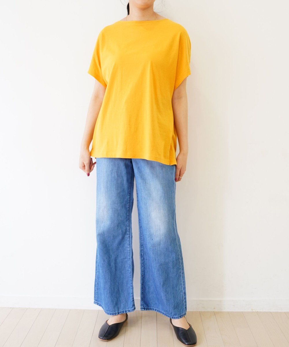 TOQUE 〈大草直子さんアドバイザー〉 タンギスコットン天竺半袖Ｔシャツ 