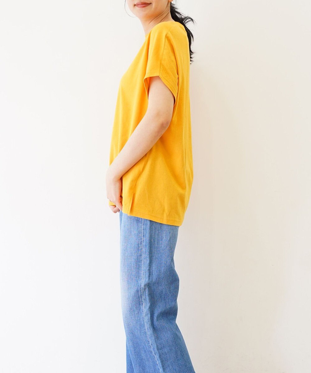 TOQUE 〈大草直子さんアドバイザー〉 タンギスコットン天竺半袖Ｔシャツ 