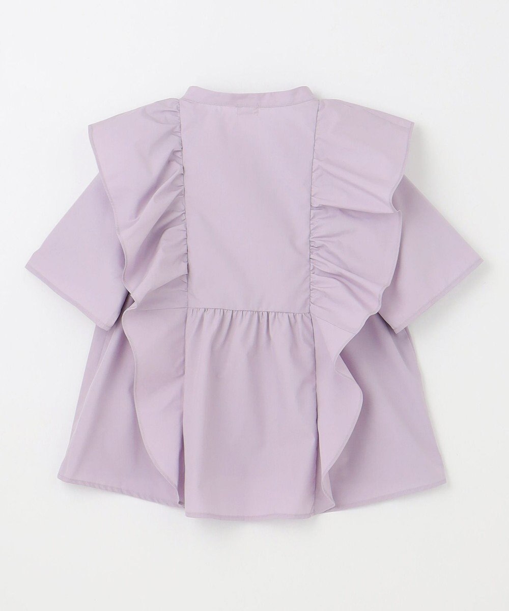 組曲 KIDS 【150-160㎝】パピヨンラッフル ブラウス 