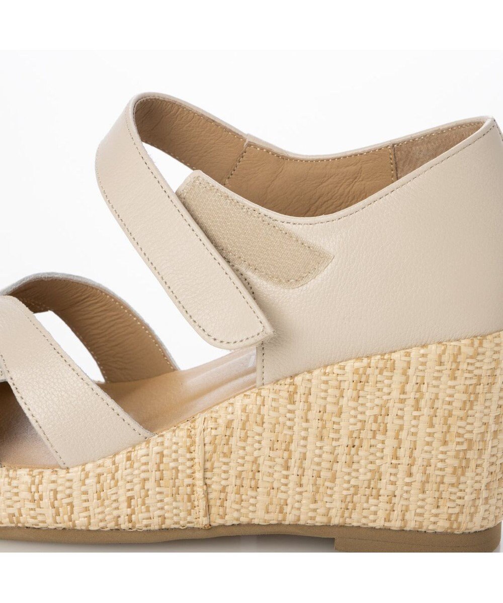 MODE ET JACOMO <D'ICI>カットワークストラップサンダル 