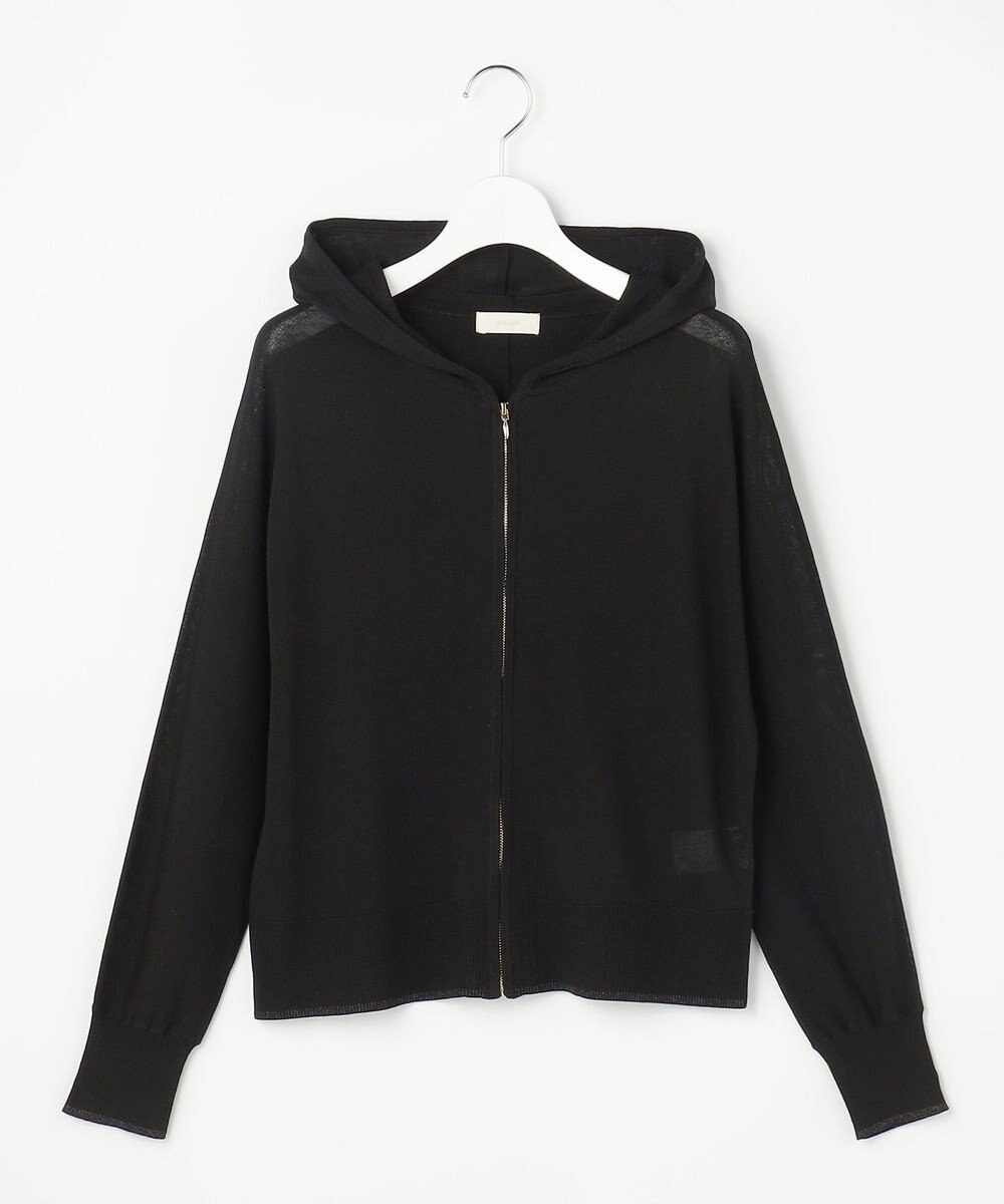 ANY SIS エアリー ニットフーディー 