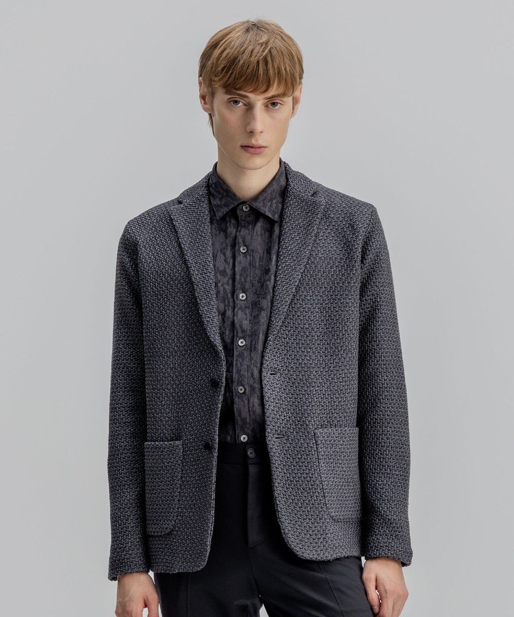 JOSEPH HOMME ストロータックステッチ　ニットジャケット 