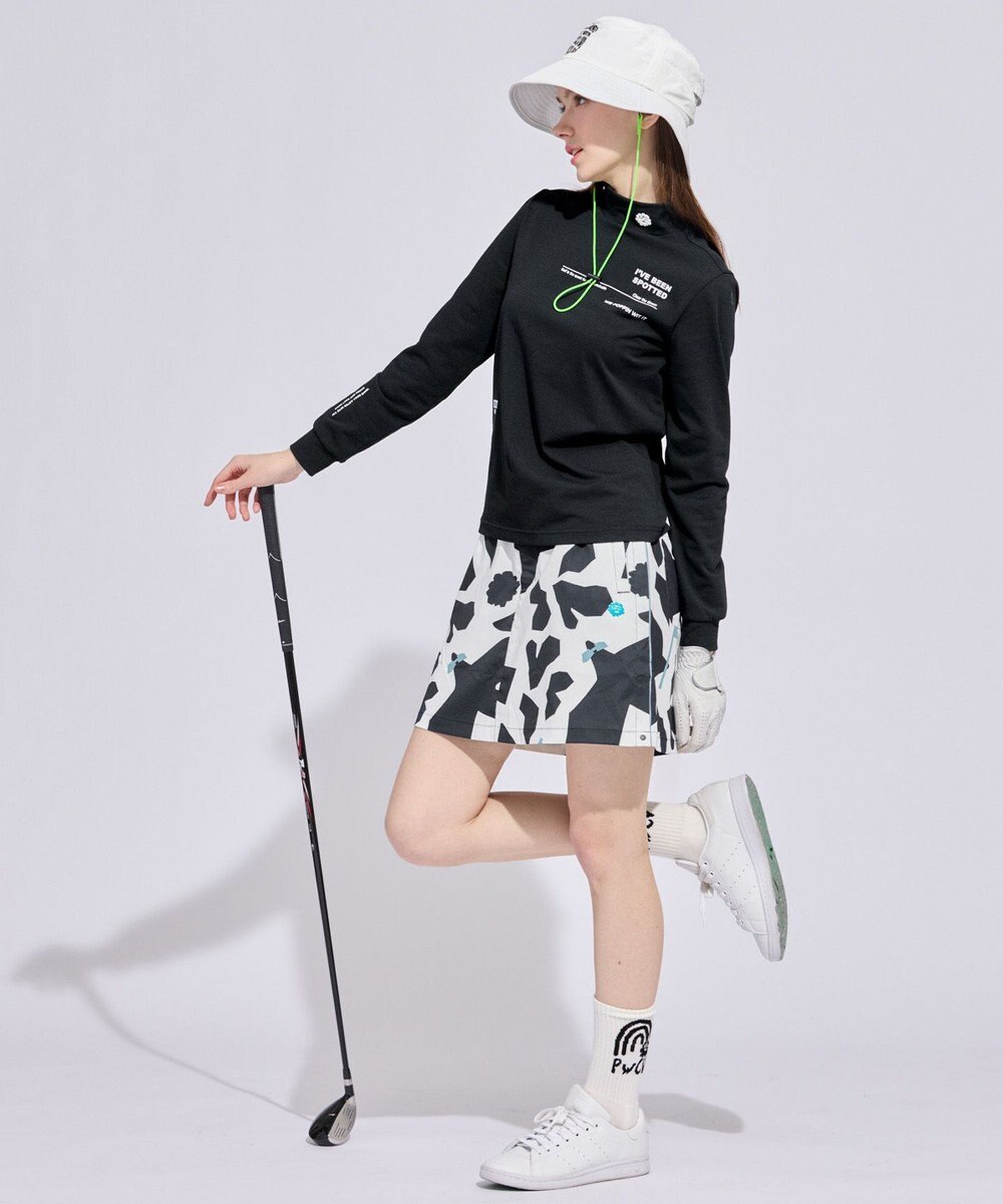 PW CIRCULUS 【WOMEN】ベーシックロングスリーブモックネック ゴルフウェア レディース 