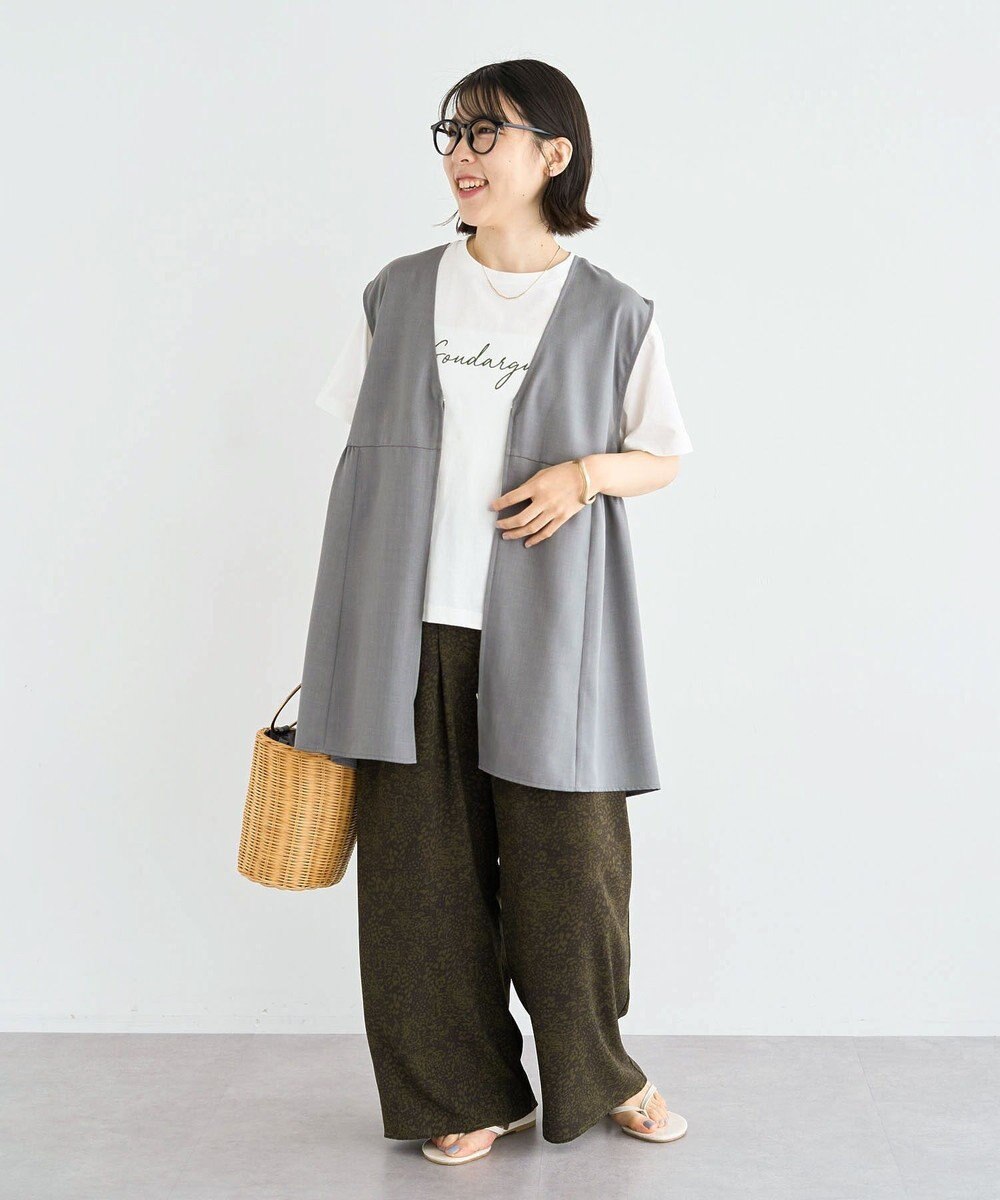 Green Parks 柄イージーパンツⅣ（ワイド） 