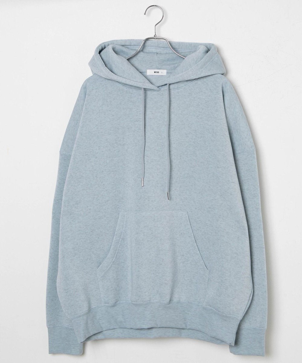 WEGO 【ユニセックス着用ITEM/MLXLサイズ展開/新色追加/裏起毛】スウェットプルパーカー 
