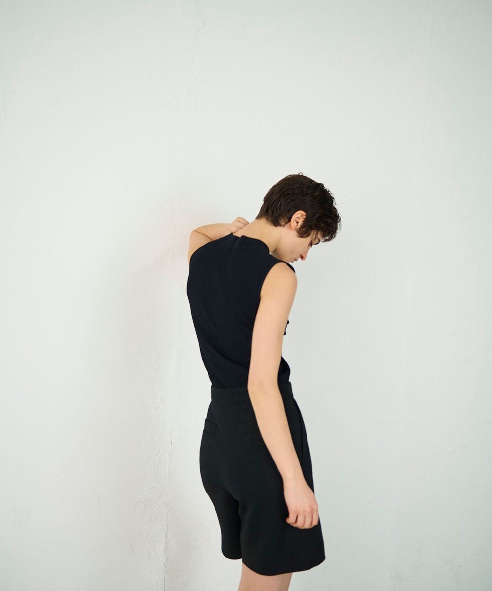 GRACE CONTINENTAL ハイネックリブニットトップ 