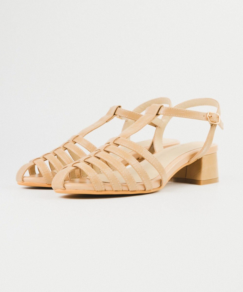 BONTRE 【PRECIEUX JOUET/プレシュウジュエ】ナローヒールグルカサンダル /008PJ 