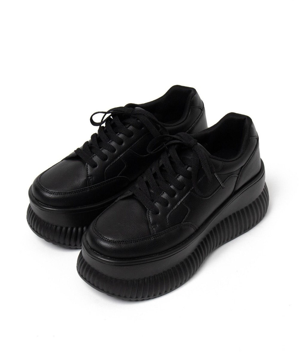 WEGO 厚底プラットフォームスニーカー 