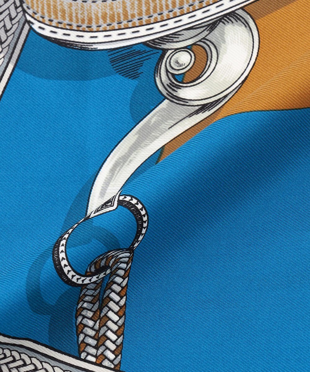 23区 manipuri ジョッキー シルク スカーフ 