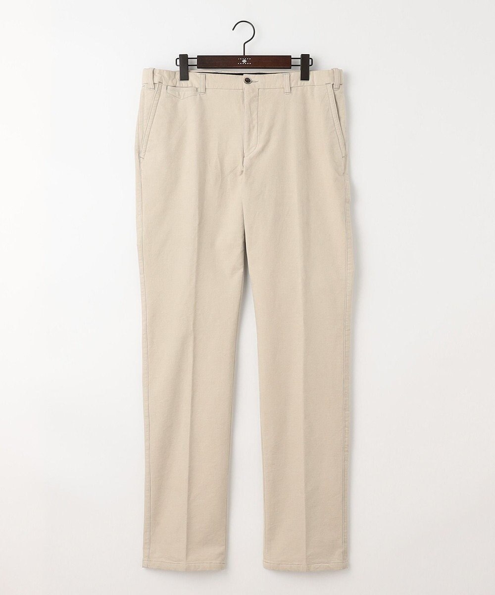 JOSEPH ABBOUD 【キングサイズ・裏起毛/ウエスト伸びる】オーガニックコットン2WAYストレッチカルゼ パンツ 