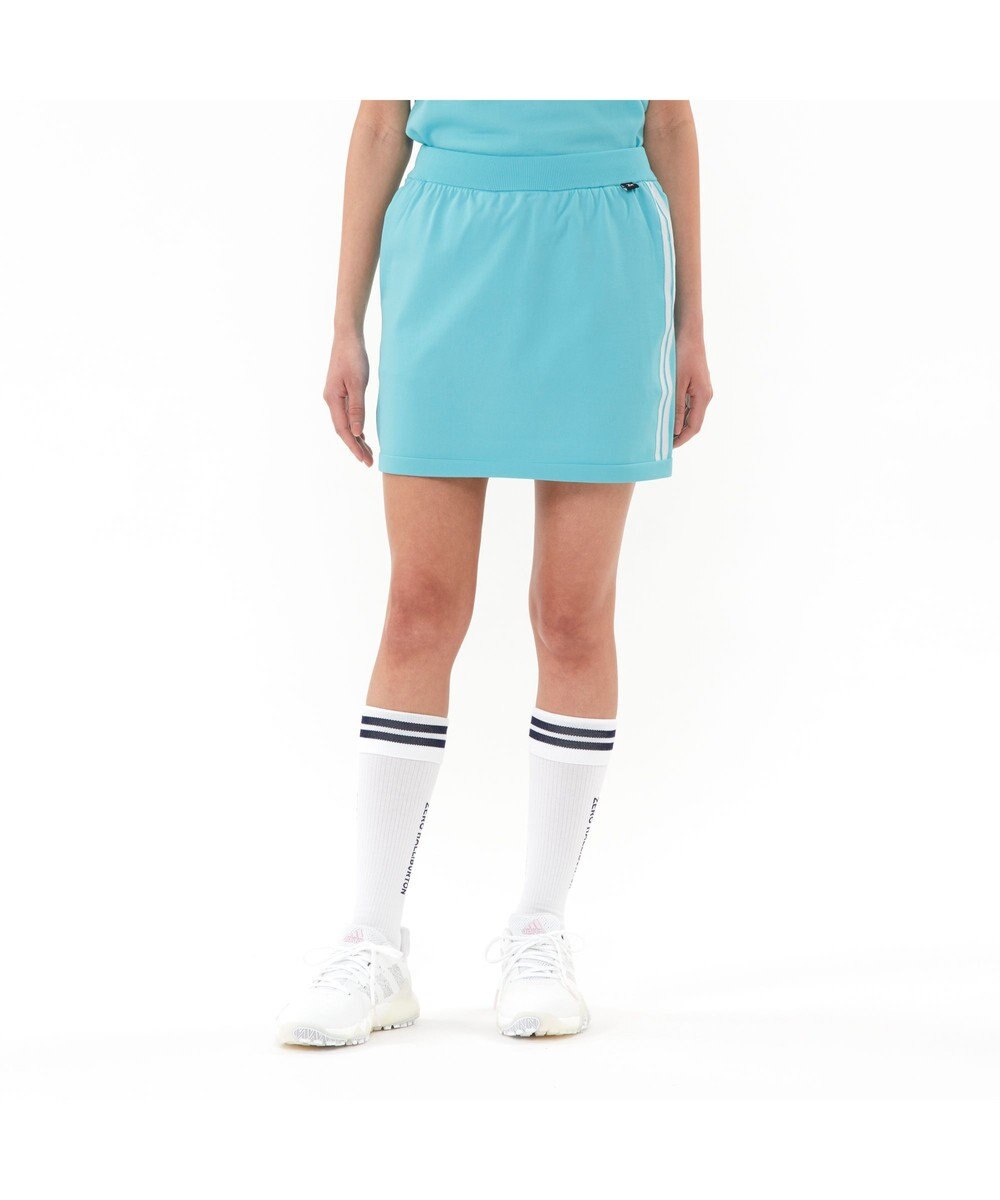 ZERO HALLIBURTON 【雑誌掲載】ZHG-W1c ボックスニットスカート 82673 ZERO HALLIBURTON ゼロハリバートン レディースゴルフ ミニスカート 