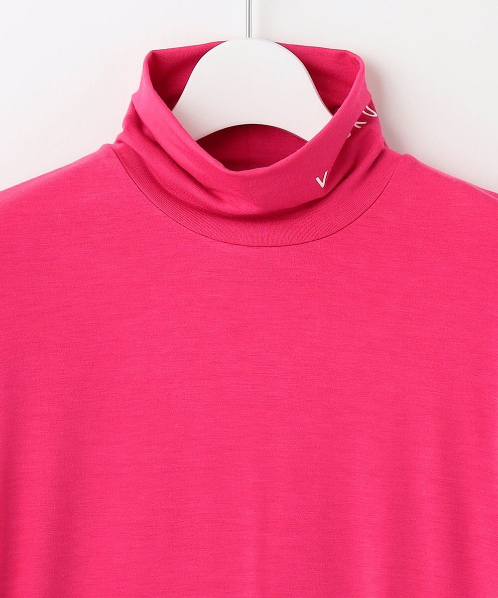 23区GOLF 定番あたたかインナー【WOMEN】エニワイズ無地 カットソー 