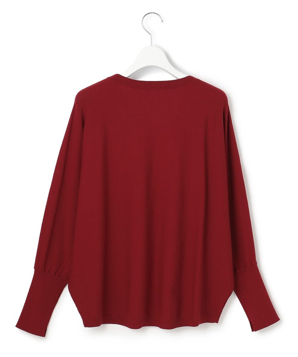 23区 L ヴィスコースストレッチ ドルマン ニット 