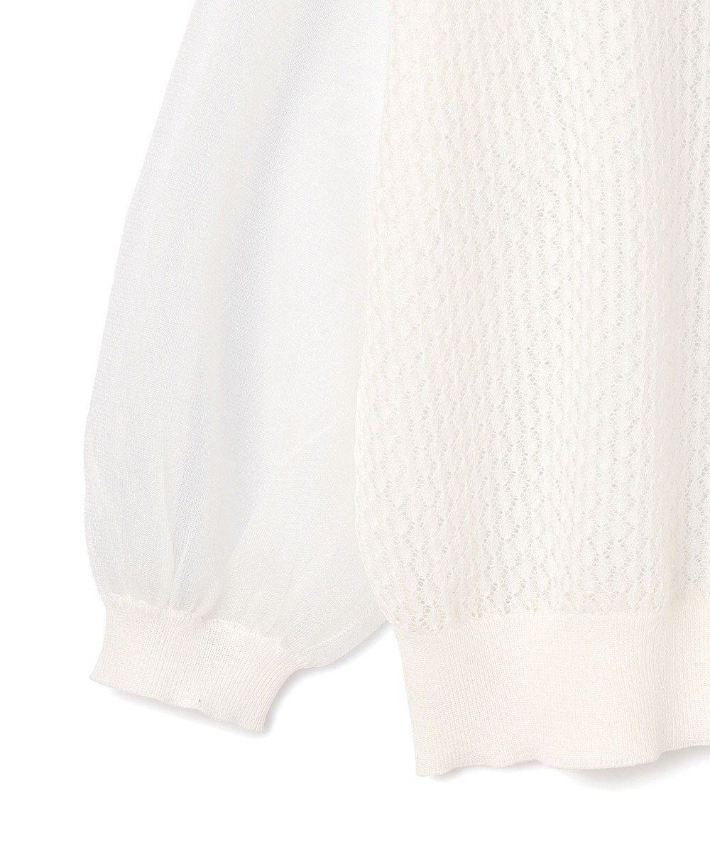 GRACE CONTINENTAL シアードルマンニットカーディガン 