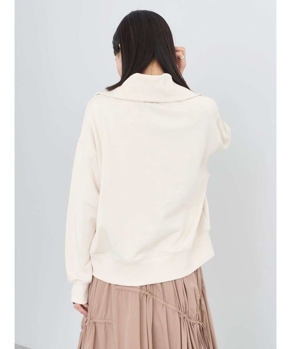 earth music&ecology ハーフＺＩＰスウェット 